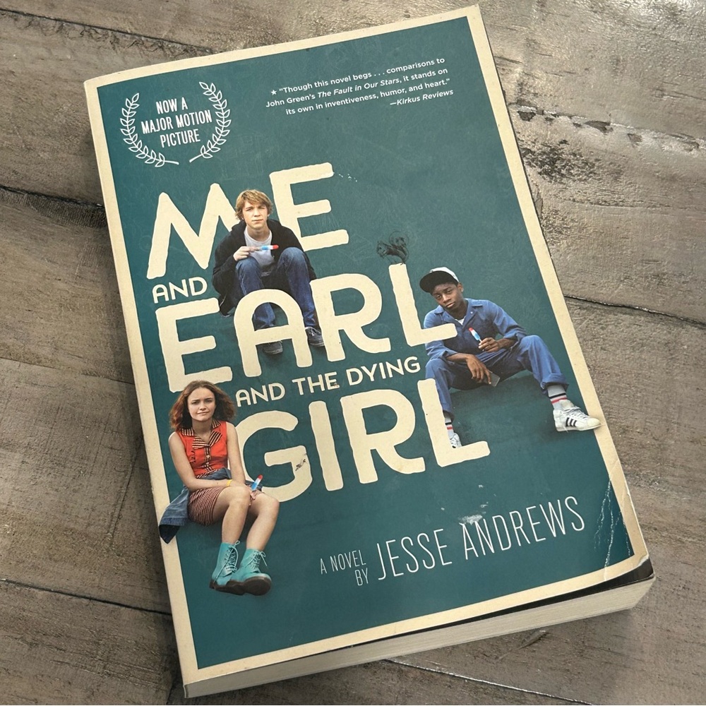 Me And Earl And The Dying Girl Book Softcover by Jesse Andrews